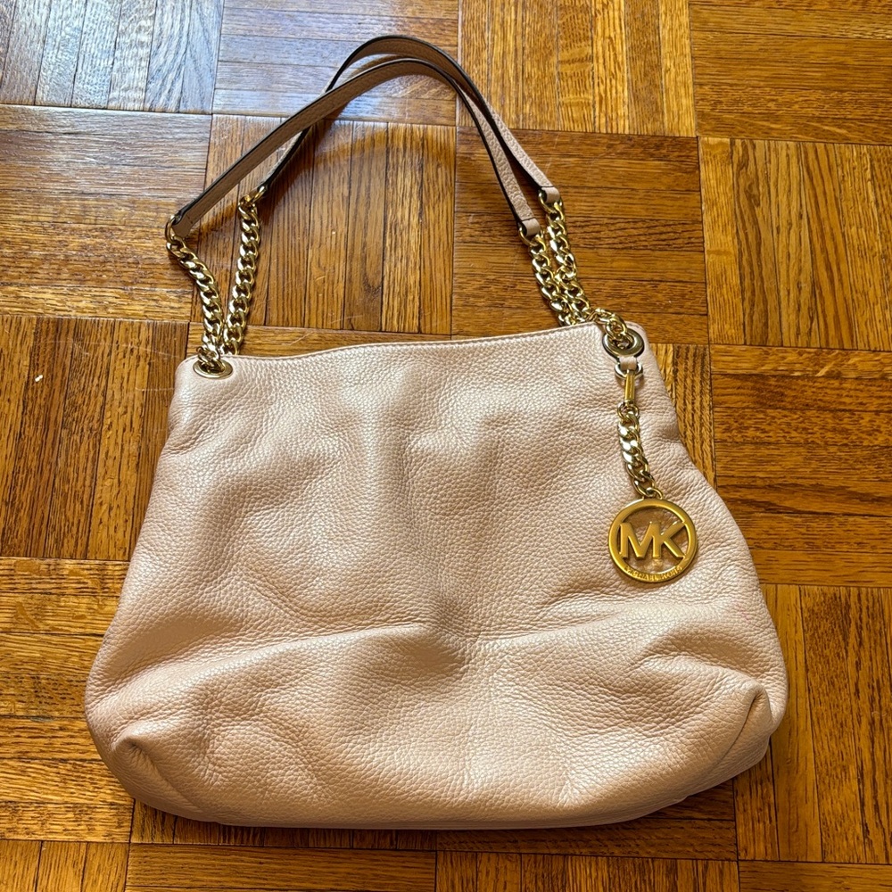 Michael Kors pink shoulder bag